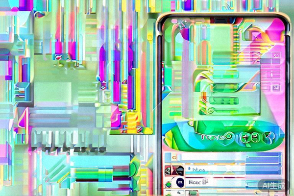 Smartphone dengan browser terbuka siap untuk mengakses situs web